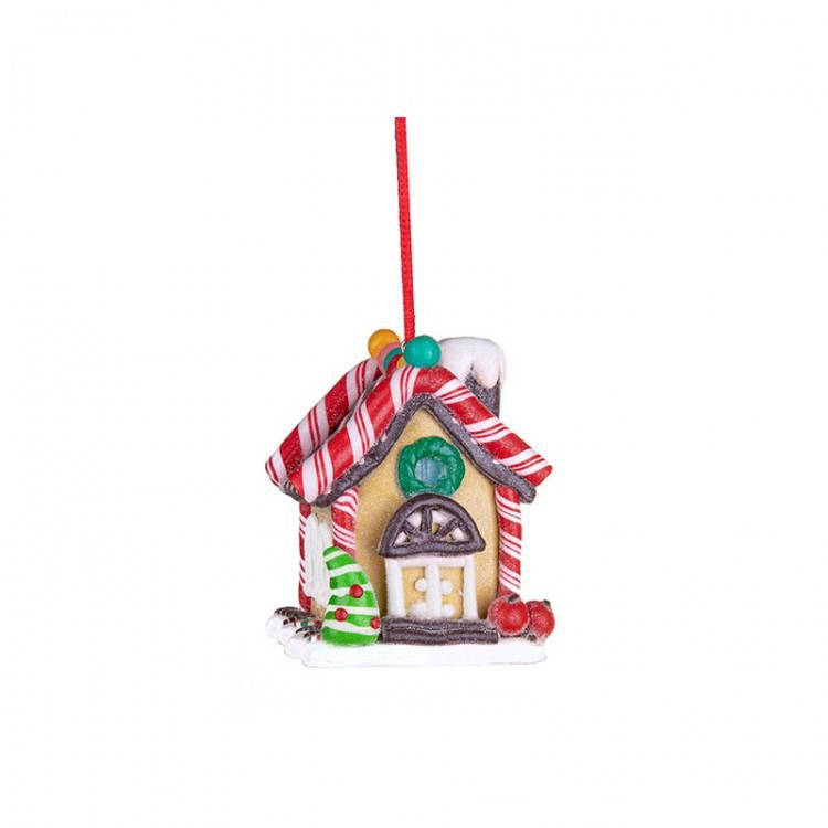 Casetta ginger bread con luci plastic - 83673